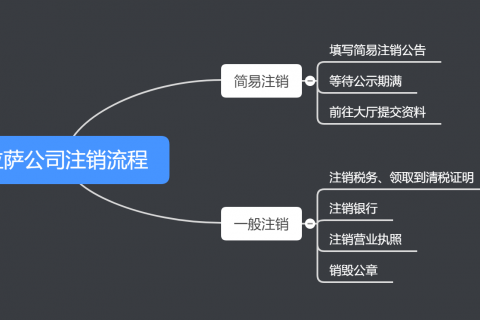 拉薩公司注銷的流程、費用和周期