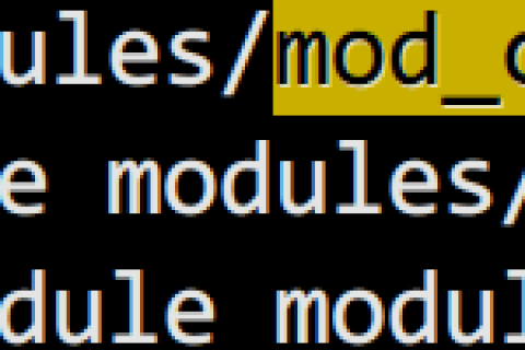Apache httpd 2.4 反向代理 開啟緩存