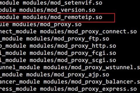 Apache httpd 通過mod_remoteip模塊來獲取CDN或者負(fù)載均衡設(shè)備轉(zhuǎn)發(fā)后的用戶真實IP